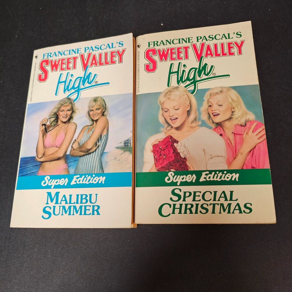Sweet Valley High Super Edition Malibu Summer Special Christmas 1980s Pascal